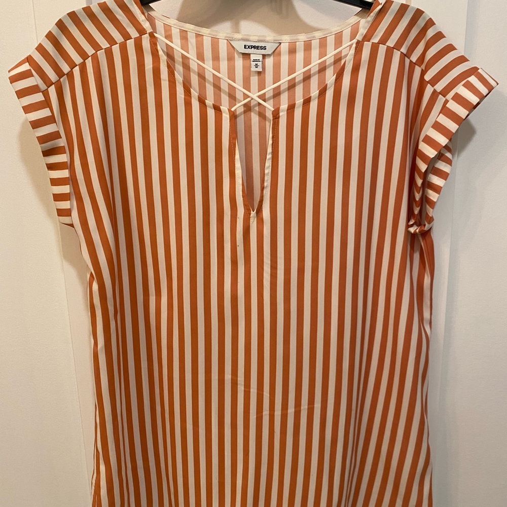 Express striped blouse